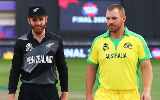 Kane Williamson and Aaron Finch