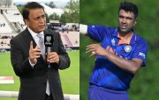Sunil Gavaskar and Ravichandran Ashwin