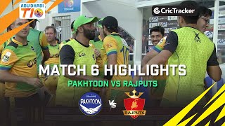 Pakhtoon vs Rajputs | Full Match Highlights I Abu Dhabi T10 League