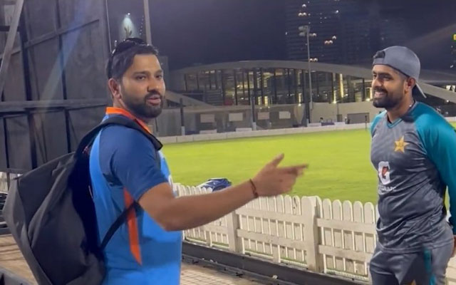 Rohit Sharma and Babar Azam