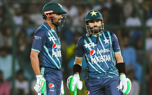 Babar Azam and Mohammad Rizwan