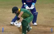 Kuldeep Yadav dismissing Aiden Markram