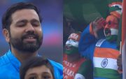 Rohit Sharma gets emotional