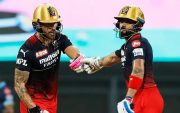 Faf du Plessis and Virat Kohli
