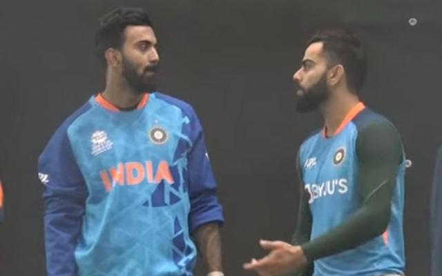 KLRahul and Virat kohli