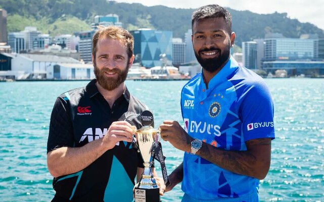 Kane Williamson and Hardik Pandya