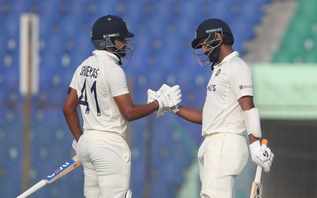Cheteshwar Pujara & Shreyas Iyer