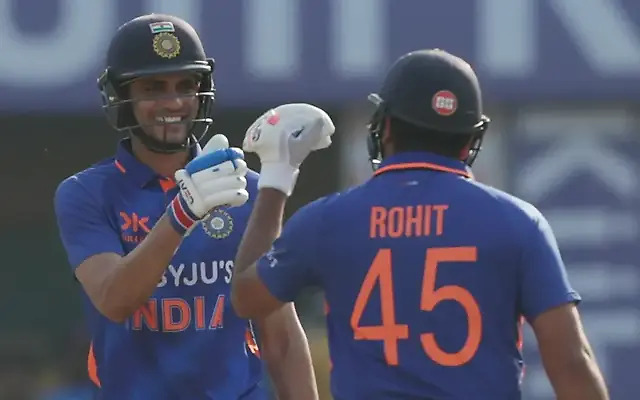 Shubman Gill and Rohit Sharma