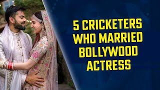 5 Cricketers who married Bollywood Actress | CricTracker