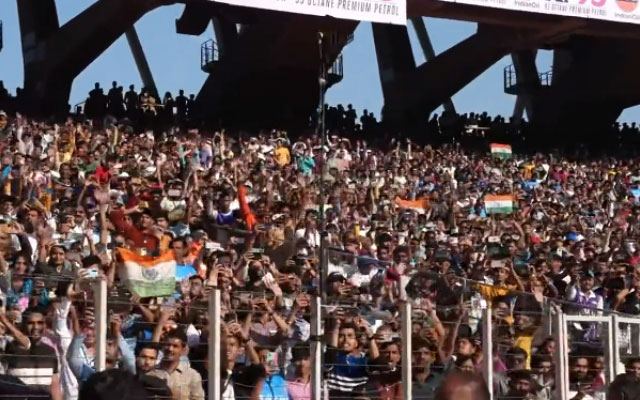 India vs Australia Crowd