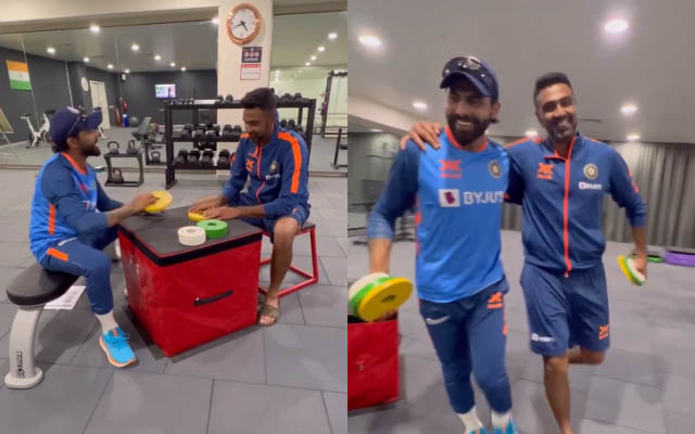 Ravichandran Ashwin and Ravindra Jadeja