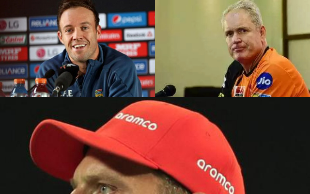 AB de Villiers and Tom Moody