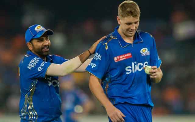 Rohit Sharma and Cameron Green