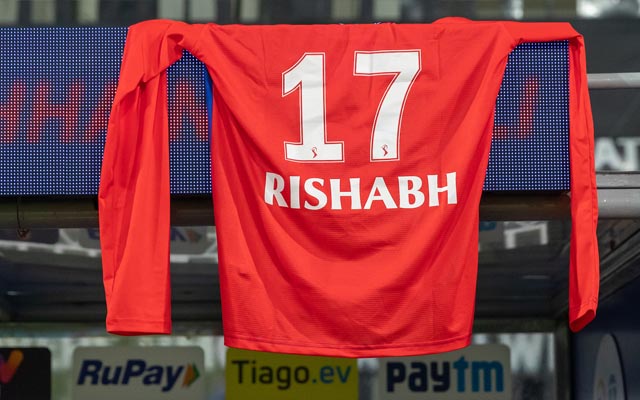 Rishabh Pant Jersey
