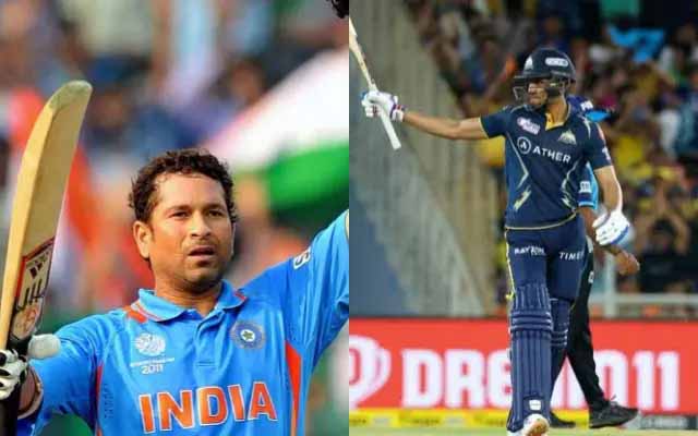 Shubman Gill & Sachin Tendulkar