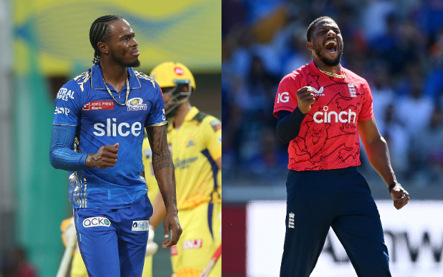 Jofra Archer and Chris Jordan