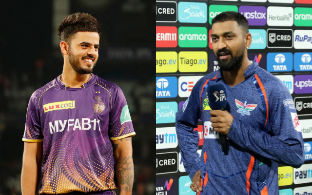 Nitish Rana and Krunal Pandya