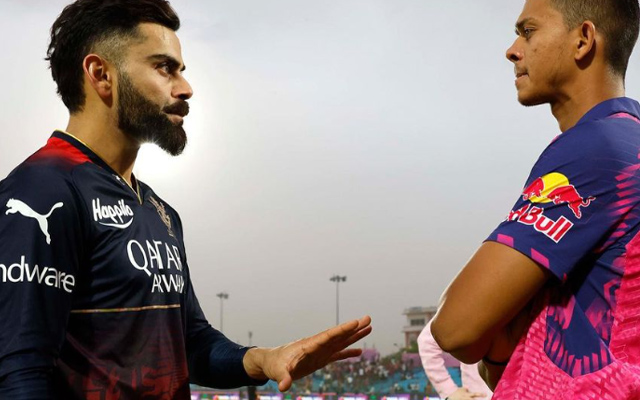 Virat Kohli and Yashasvi Jaiswal