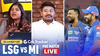 IPL 2023 Live: Eliminator, Lucknow Super Giants vs Mumbai Indians - Pre-Match Analysis