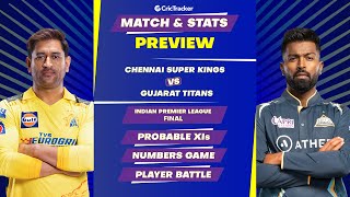 GT vs CSK | Match Stats and Preview | IPL 2023 | Finals | CricTracker
