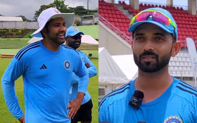 Rohit Sharma and Ajinkya Rahane