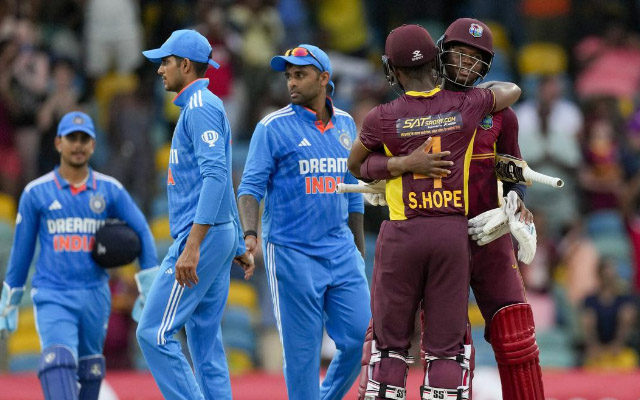 Indian Cricket Team and West Indies Cricket team