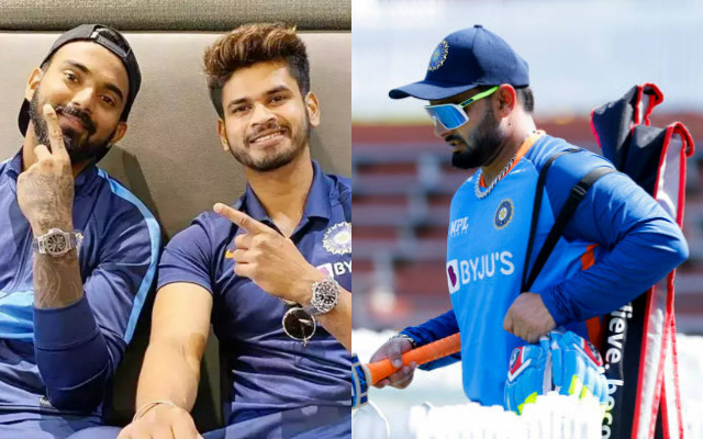 Rishabh Pant, KL Rahul and Shreyas Iyer