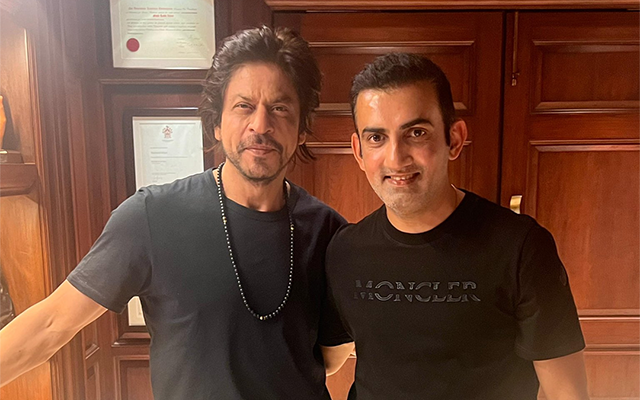Gautam Gambhir & Shahrukh Khan