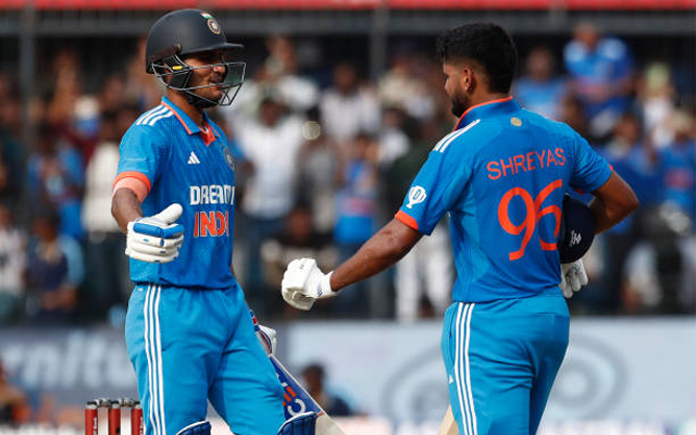 Shubman Gill and Shreyas Iyer