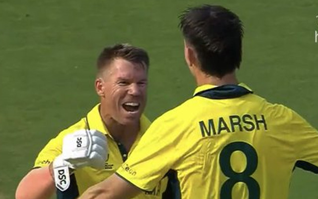 David Warner and Mitchell Marsh