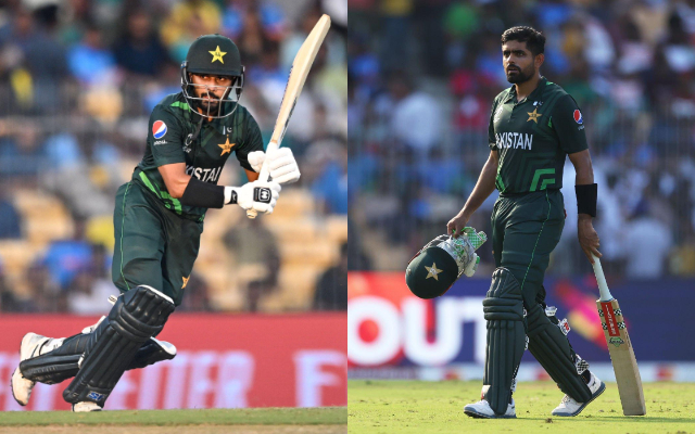 Babar Azam and Saud Shakeel