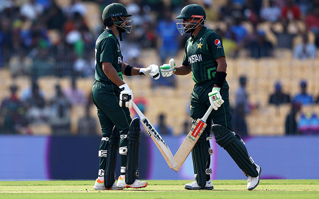 Babar Azam and Abdullah Shafique