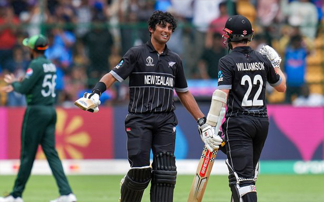 Rachin Ravindra and Kane Williamson