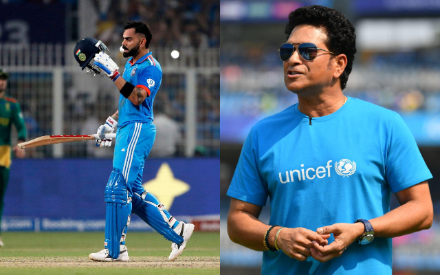 Virat Kohli & Sachin Tendulkar