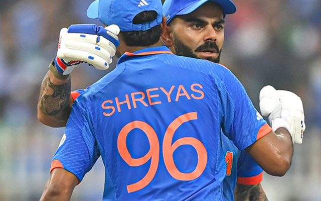 Virat Kohli and Shreyas Iyer