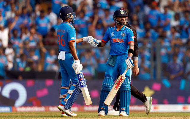 Virat Kohli and Shreyas Iyer