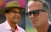 Sunil Gavaskar and Michael Vaughan